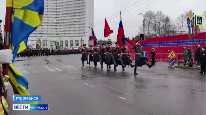 В Мурманске состоялась репетиция парада Победы